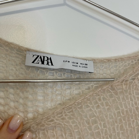 Wool Blend Dress with Rips - Picture 5 of 7